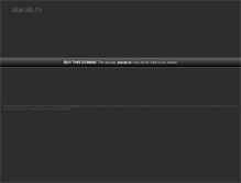 Tablet Screenshot of alarab.tv